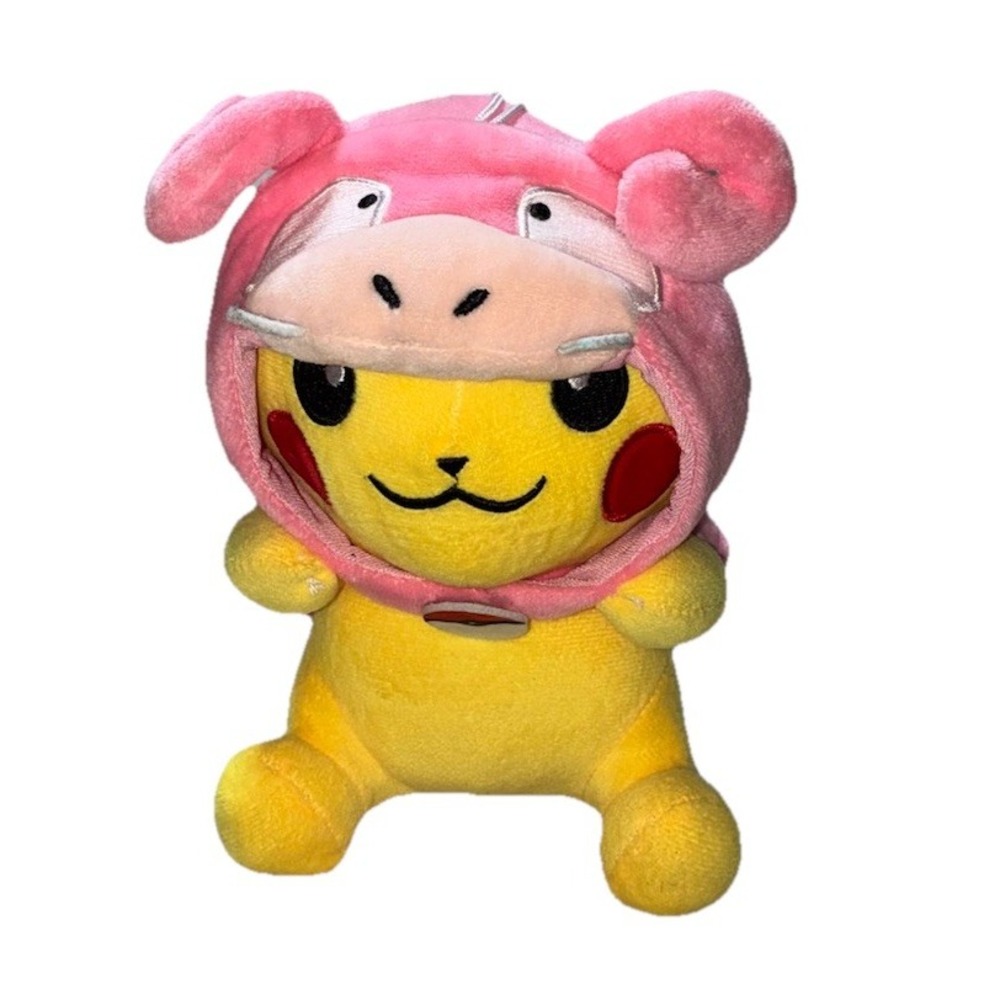 Pikachu In‎ A Slowpoke Costume Plush Toy Cartoon Cosplay Halloween 9" - Picture 4 of 13